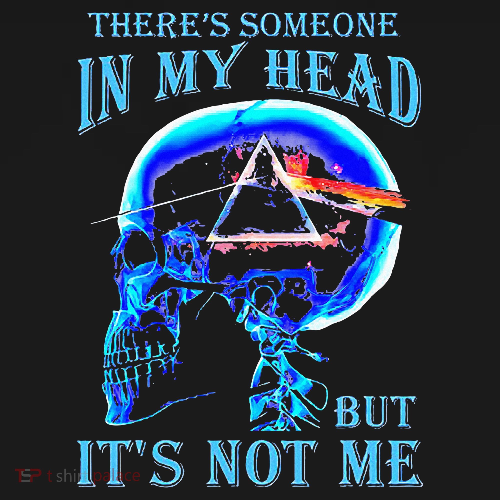 ThereS Someone In My Head But ItS Not Me Skull Mousepad