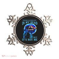 ThereS Someone In My Head But ItS Not Me Skull Ornament thumb 0