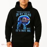 ThereS Someone In My Head But ItS Not Me Skull Hoodie thumb 2