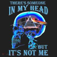 ThereS Someone In My Head But ItS Not Me Skull Beanie thumb 2