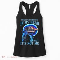 ThereS Someone In My Head But ItS Not Me Skull Women's Tank Top thumb 0