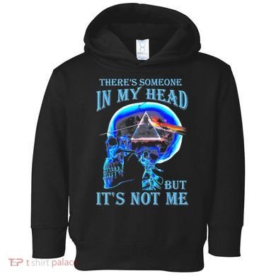 ThereS Someone In My Head But ItS Not Me Skull Toddler Hoodie