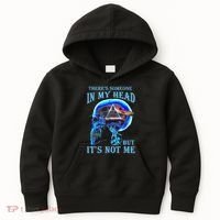 ThereS Someone In My Head But ItS Not Me Skull Kids Hoodie thumb 0
