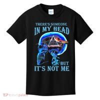 ThereS Someone In My Head But ItS Not Me Skull Kids T-Shirt thumb 0