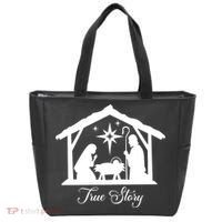 True Story Jesus Christmas Tote Bag thumb 0