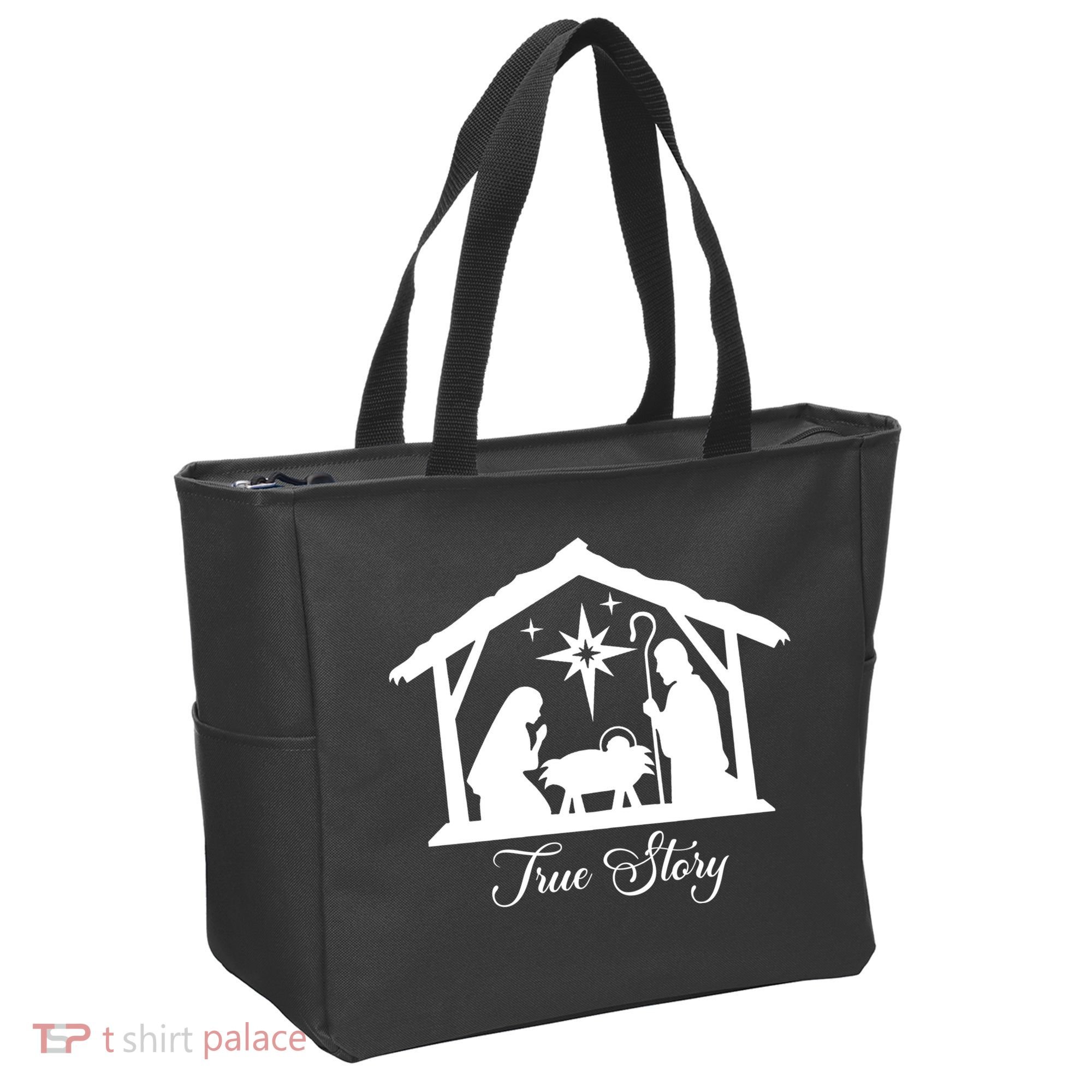 True Story Jesus Christmas Tote Bag