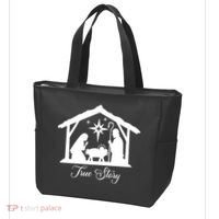 True Story Jesus Christmas Tote Bag thumb 3
