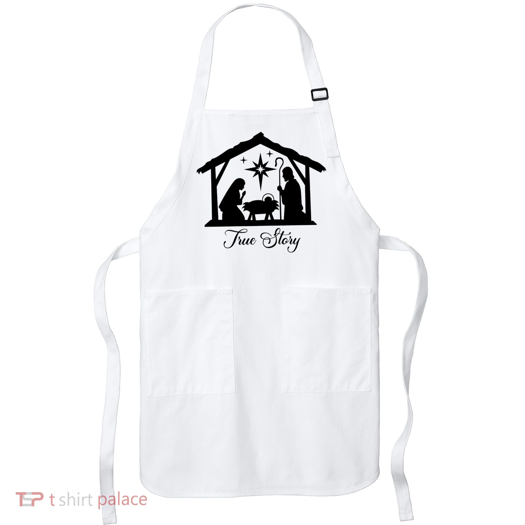 True Story Jesus Christmas Apron