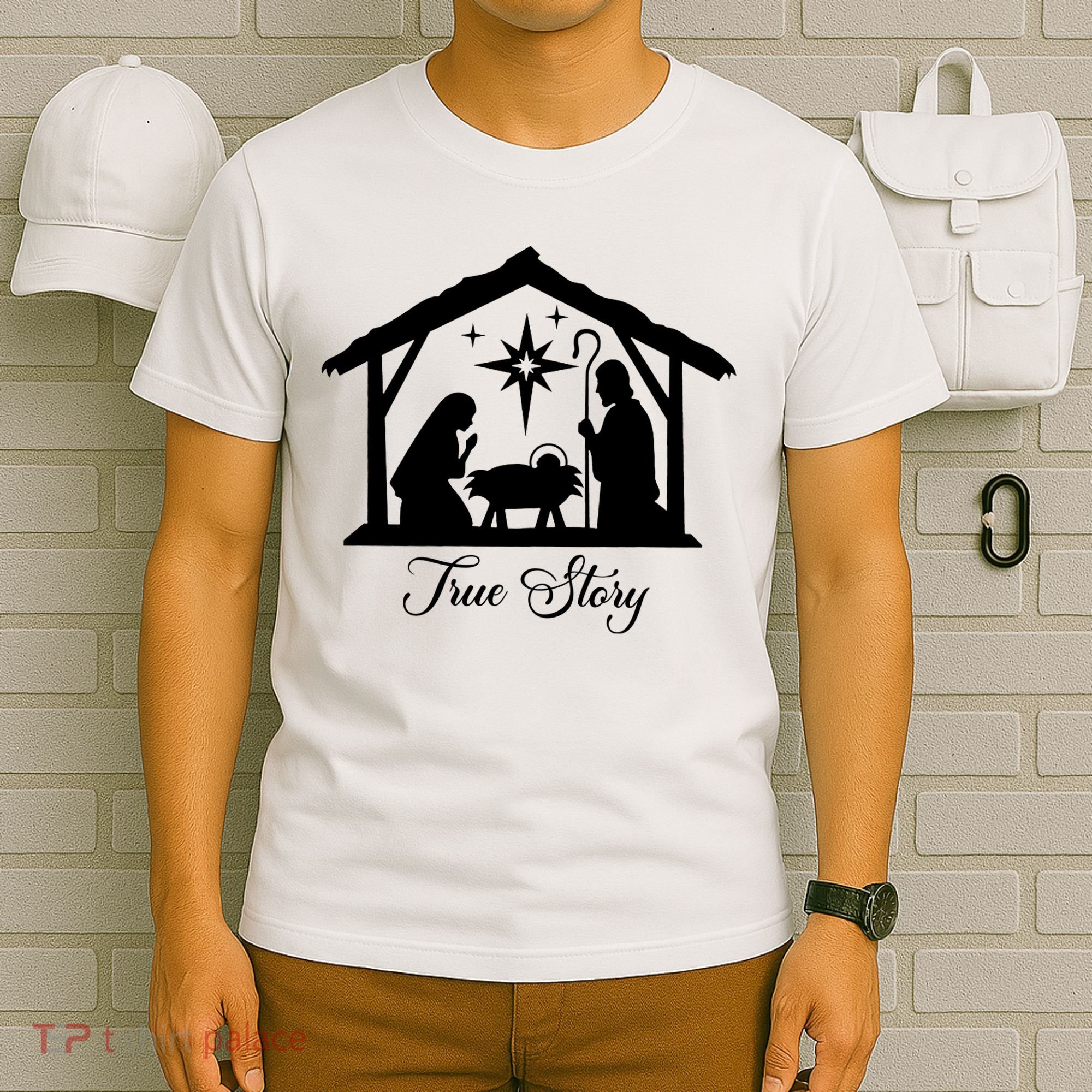 True Story Jesus Christmas T-Shirt