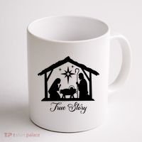 True Story Jesus Christmas Coffee Mug thumb 1