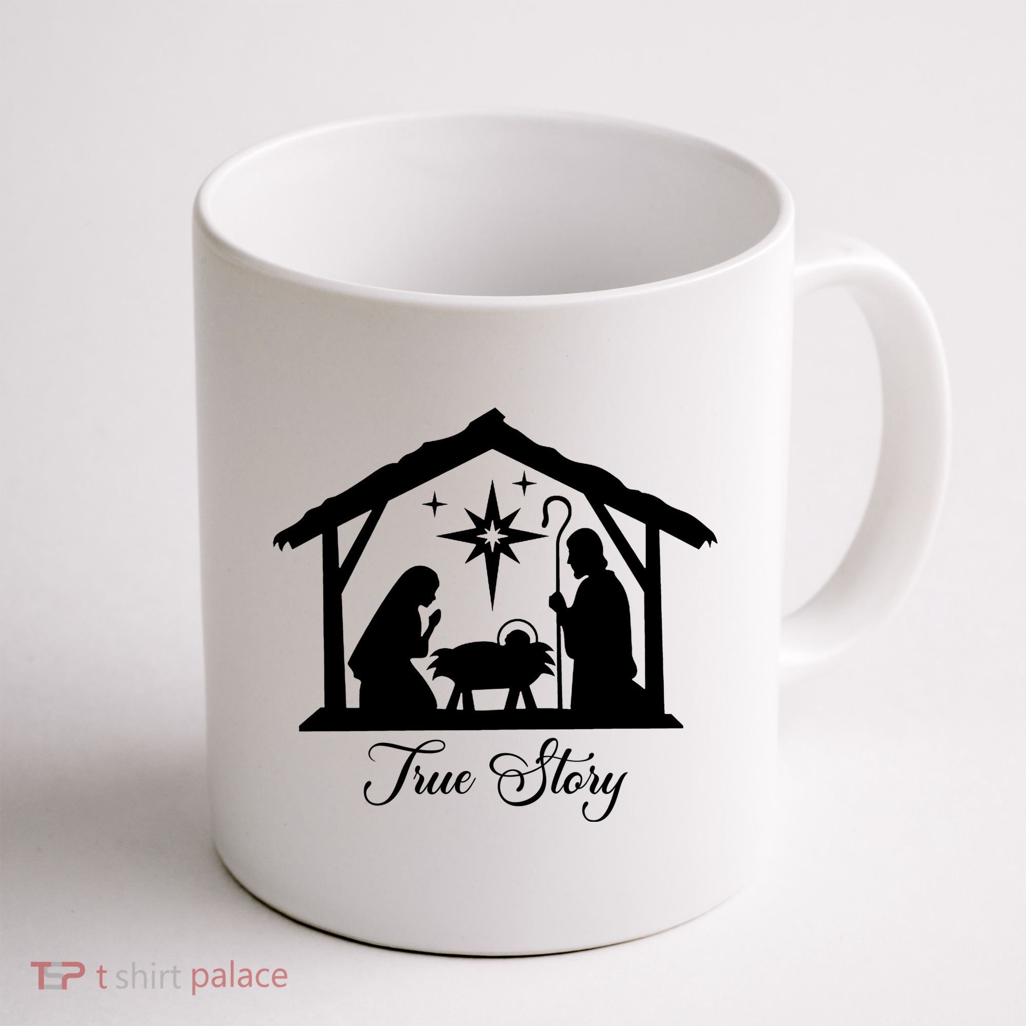 True Story Jesus Christmas Coffee Mug