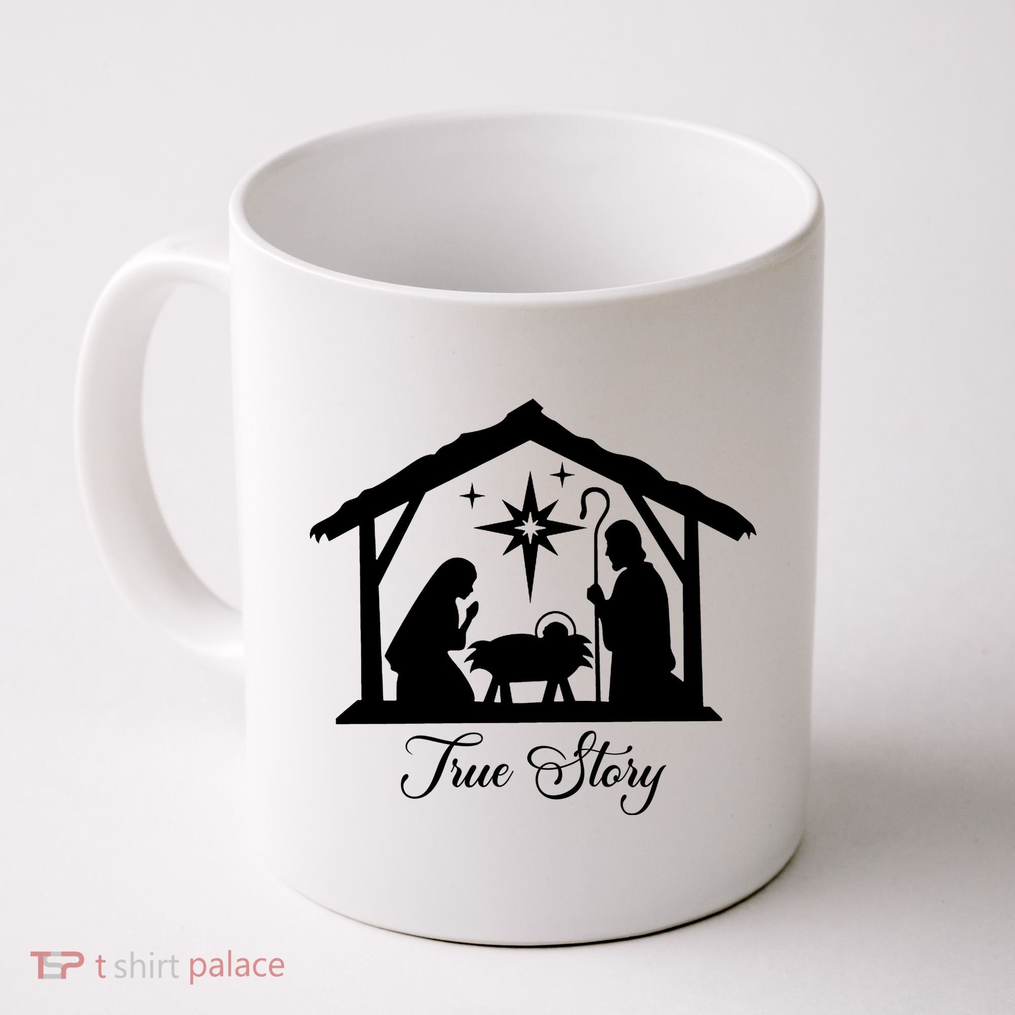 True Story Jesus Christmas Coffee Mug