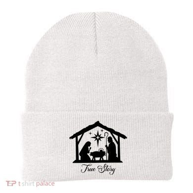 True Story Jesus Christmas Beanie