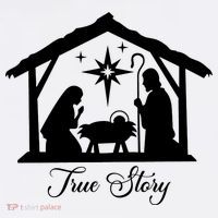 True Story Jesus Christmas Beanie thumb 2
