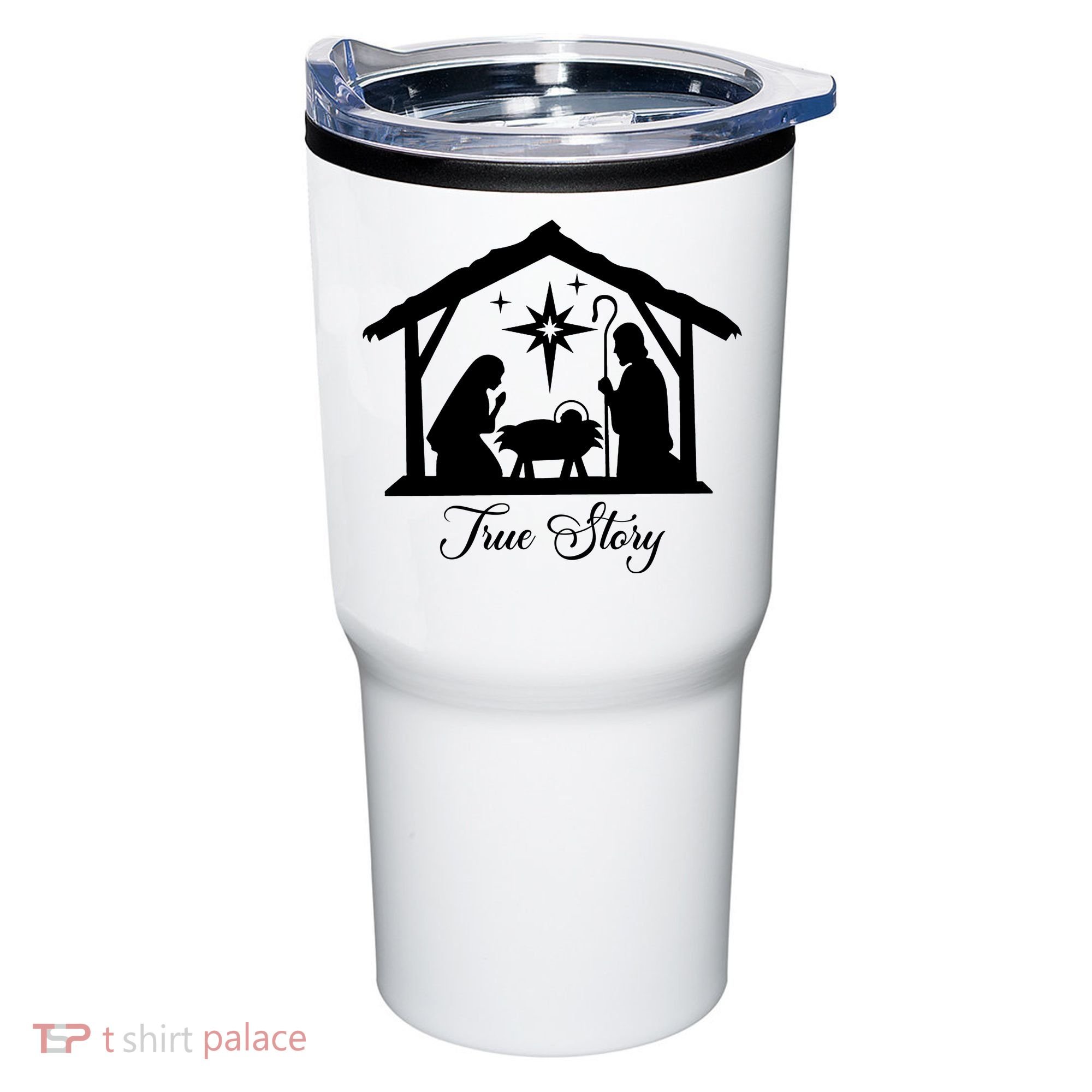True Story Jesus Christmas Tumbler