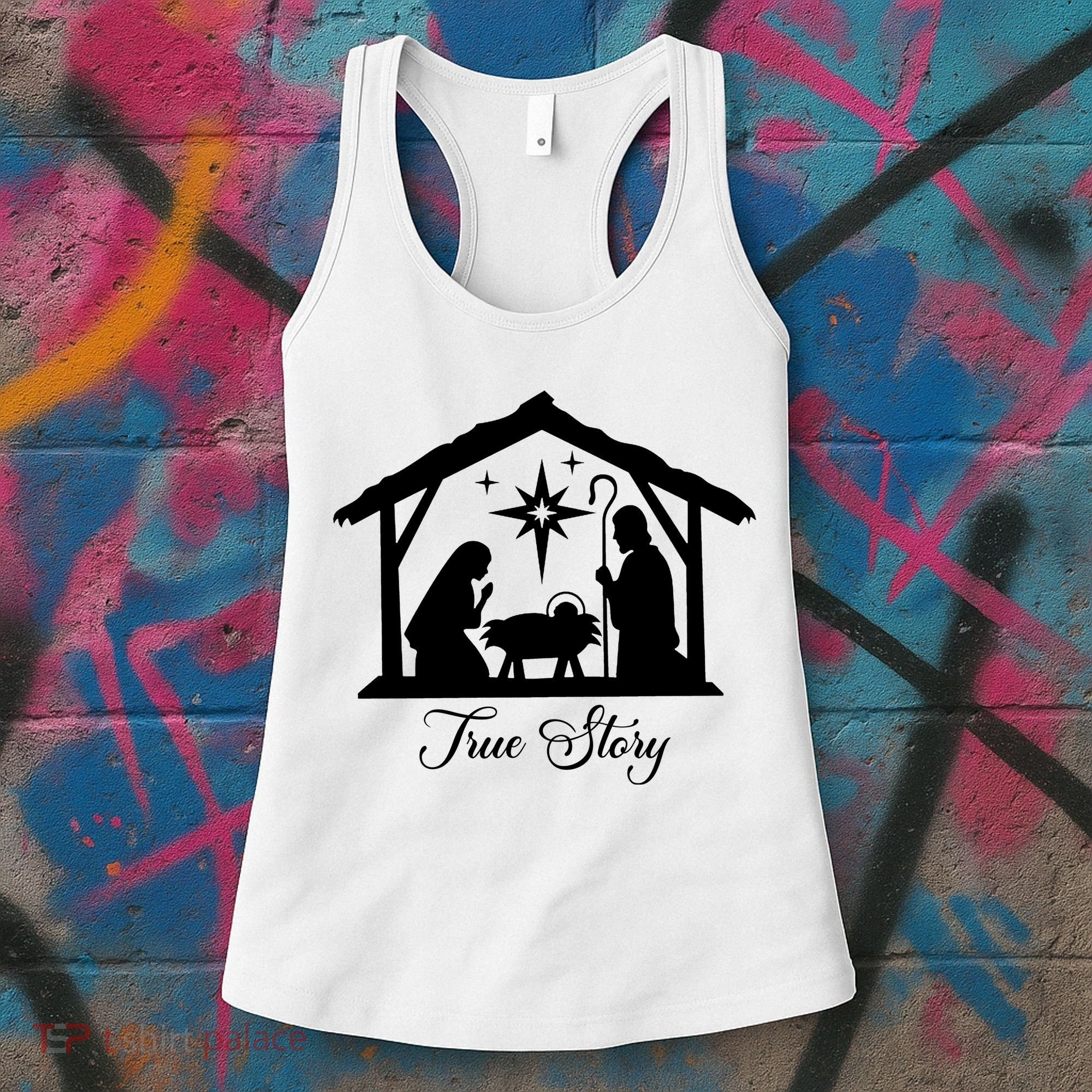 True Story Jesus Christmas Women's Tank Top