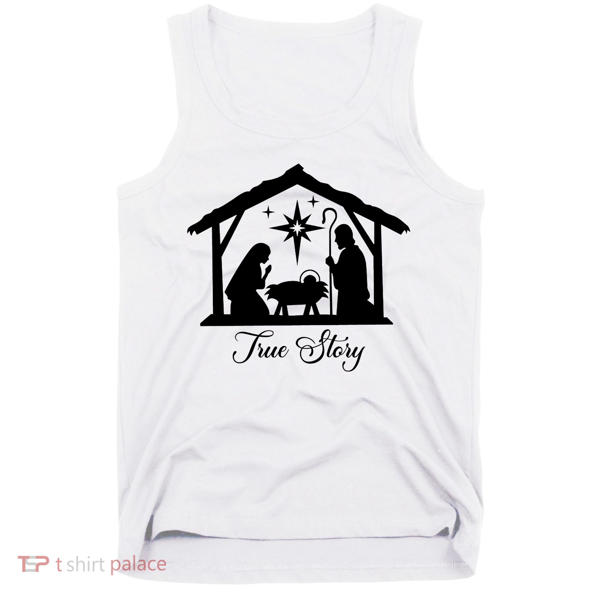 True Story Jesus Christmas Tank Top