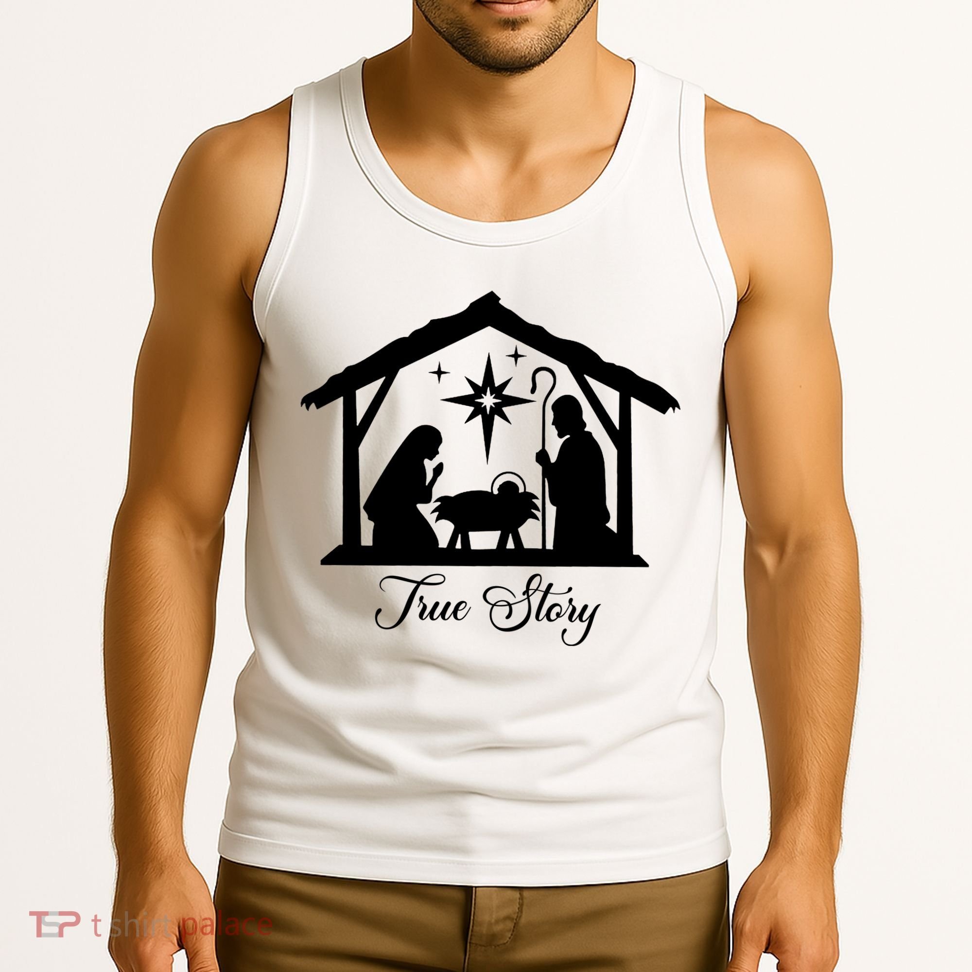 True Story Jesus Christmas Tank Top