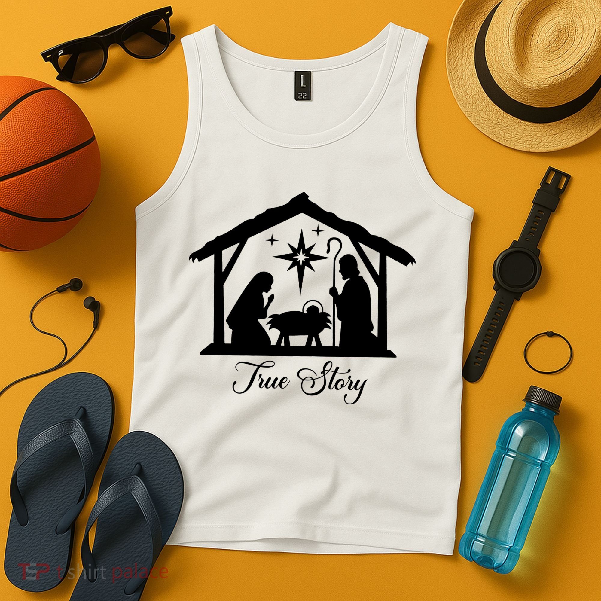True Story Jesus Christmas Tank Top