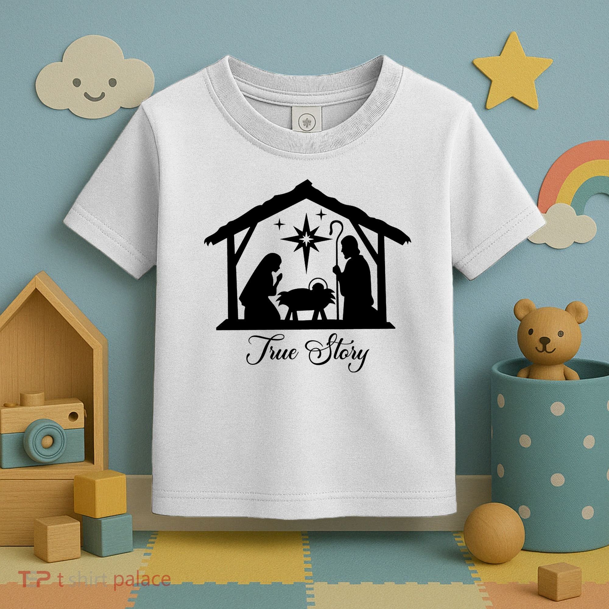 True Story Jesus Christmas Toddler T-Shirt