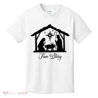 True Story Jesus Christmas Kids T-Shirt thumb 0