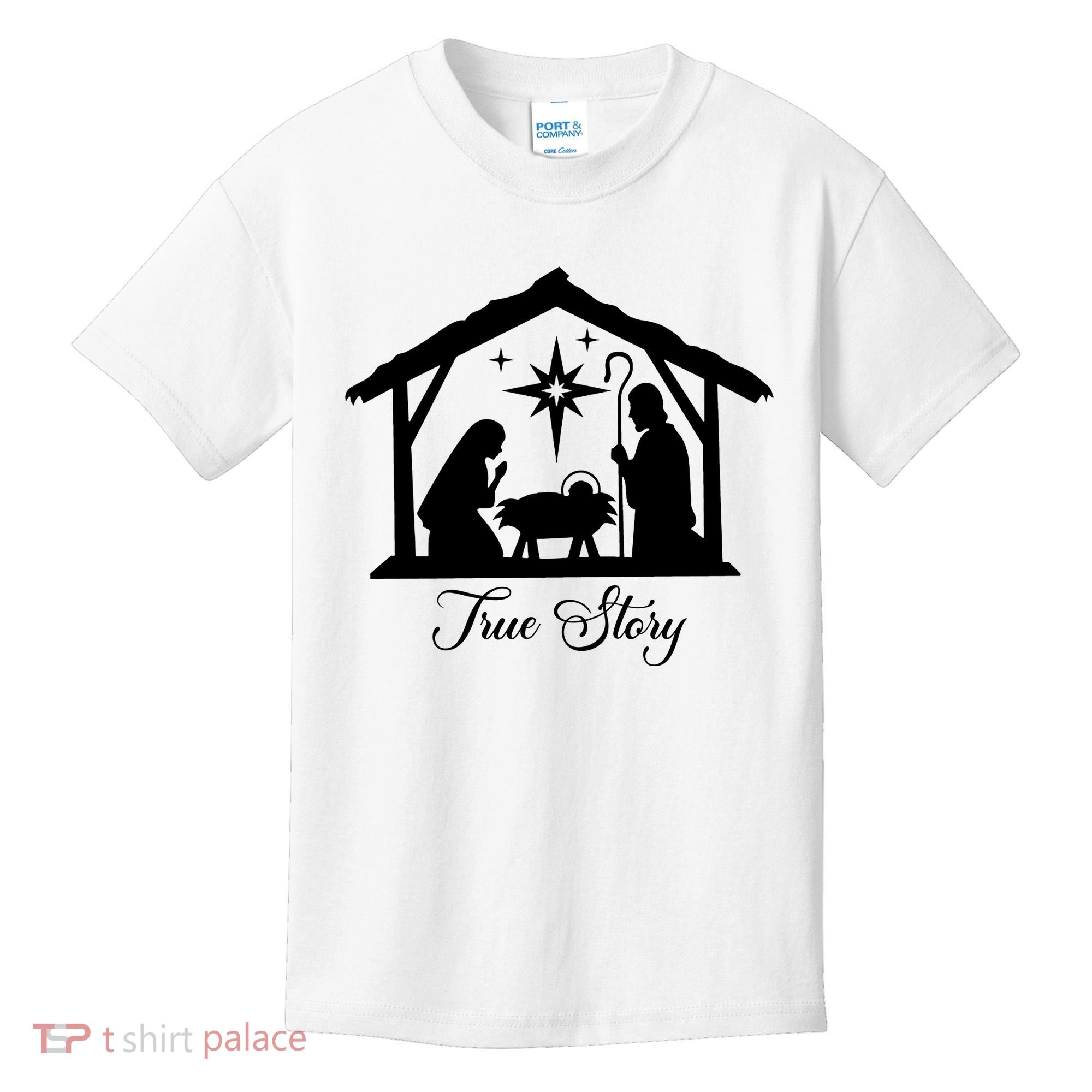 True Story Jesus Christmas Kids T-Shirt