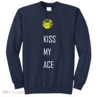 Tennis Shirts, Kiss My Ace Funny Cute Sports Gift Sweatshirt thumb 0