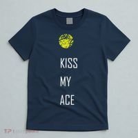 Tennis Shirts, Kiss My Ace Funny Cute Sports Gift T-Shirt thumb 5