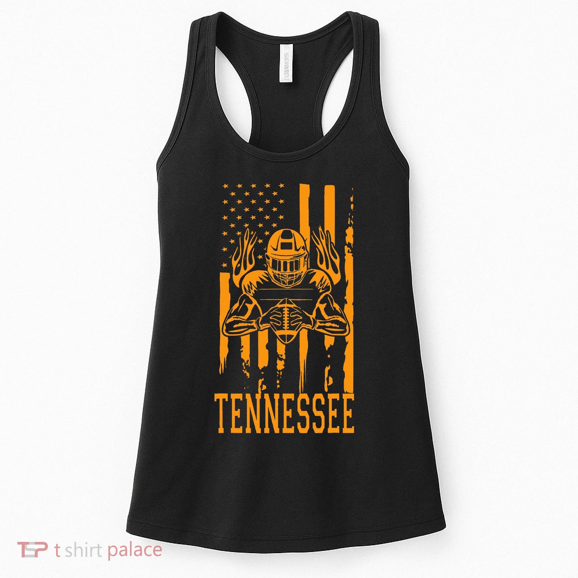 Tennessee State Kids Tennessee Orange Game Day TN Women's Tank Top
