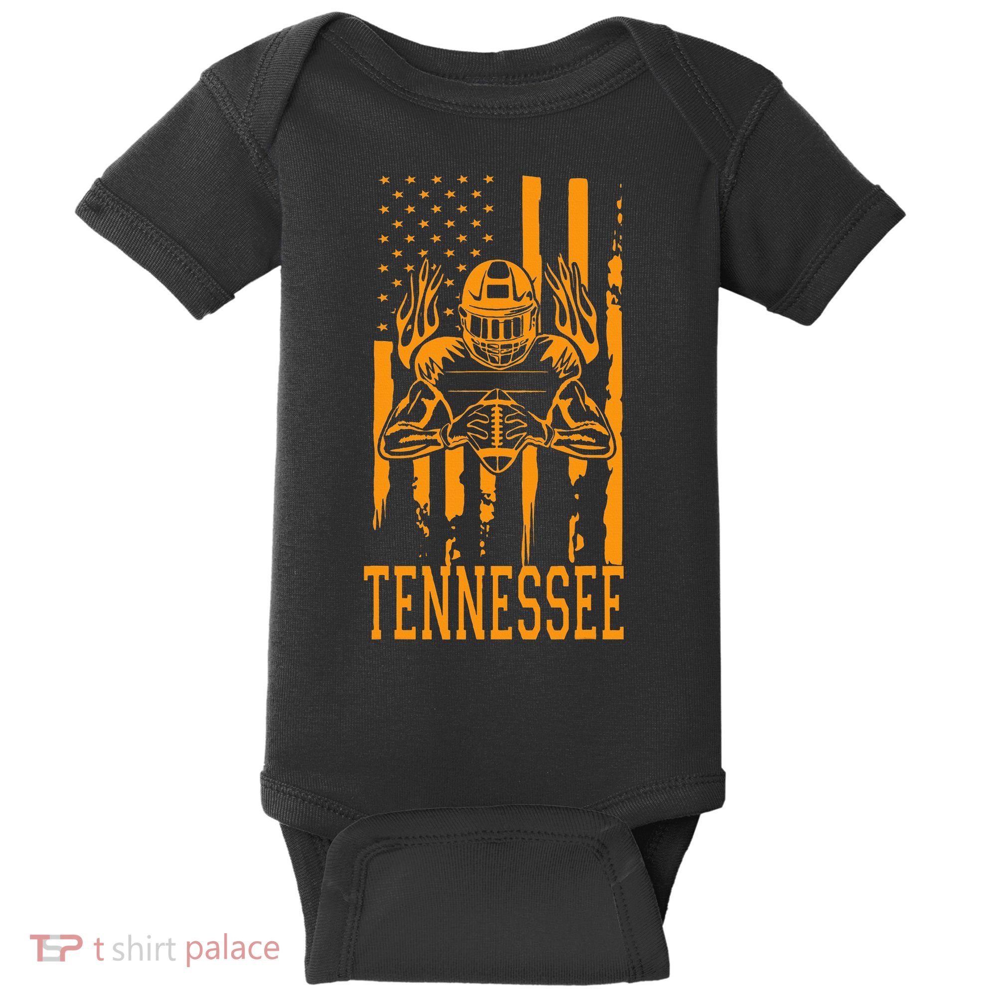 Tennessee State Kids Tennessee Orange Game Day TN Baby Bodysuit