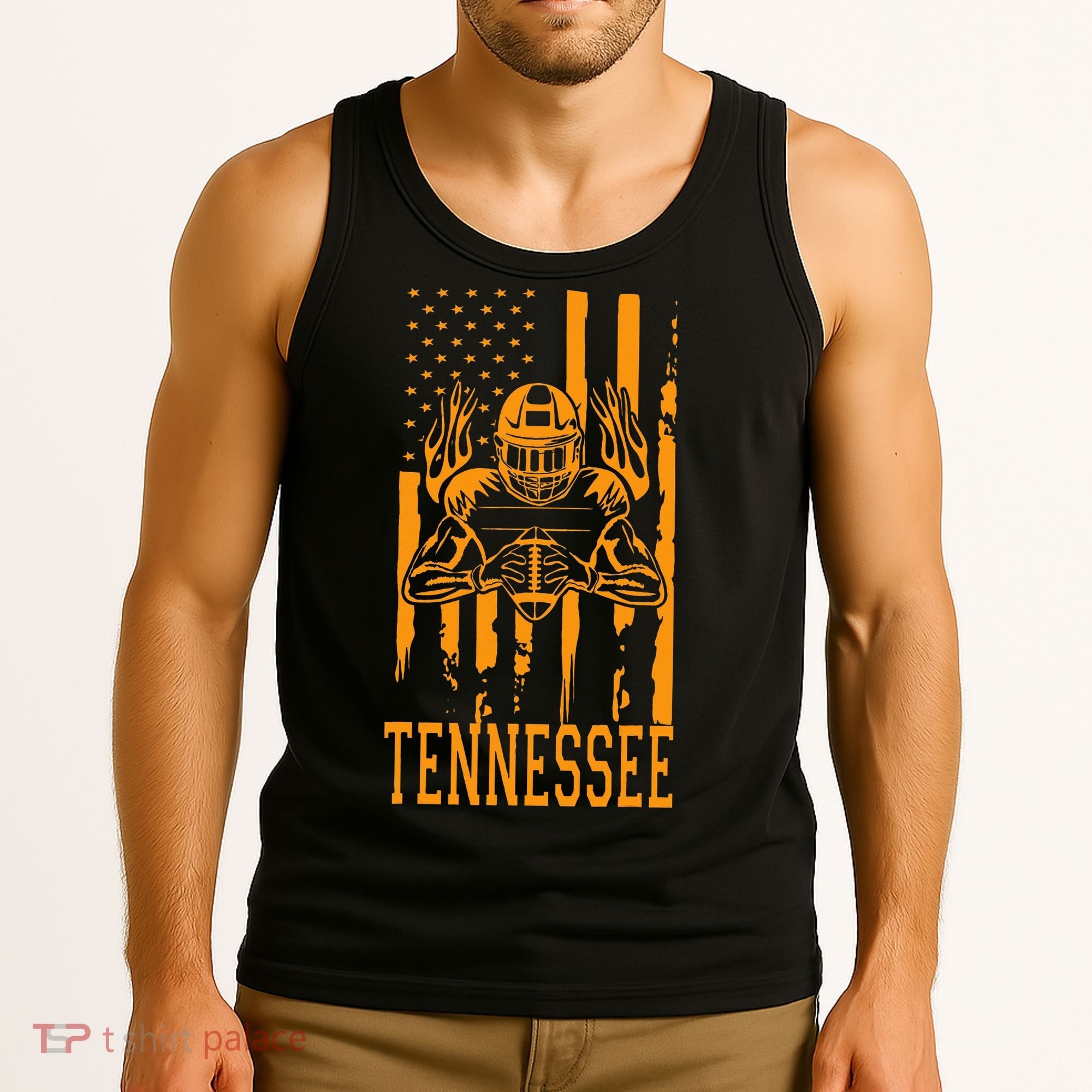 Tennessee State Kids Tennessee Orange Game Day TN Tank Top