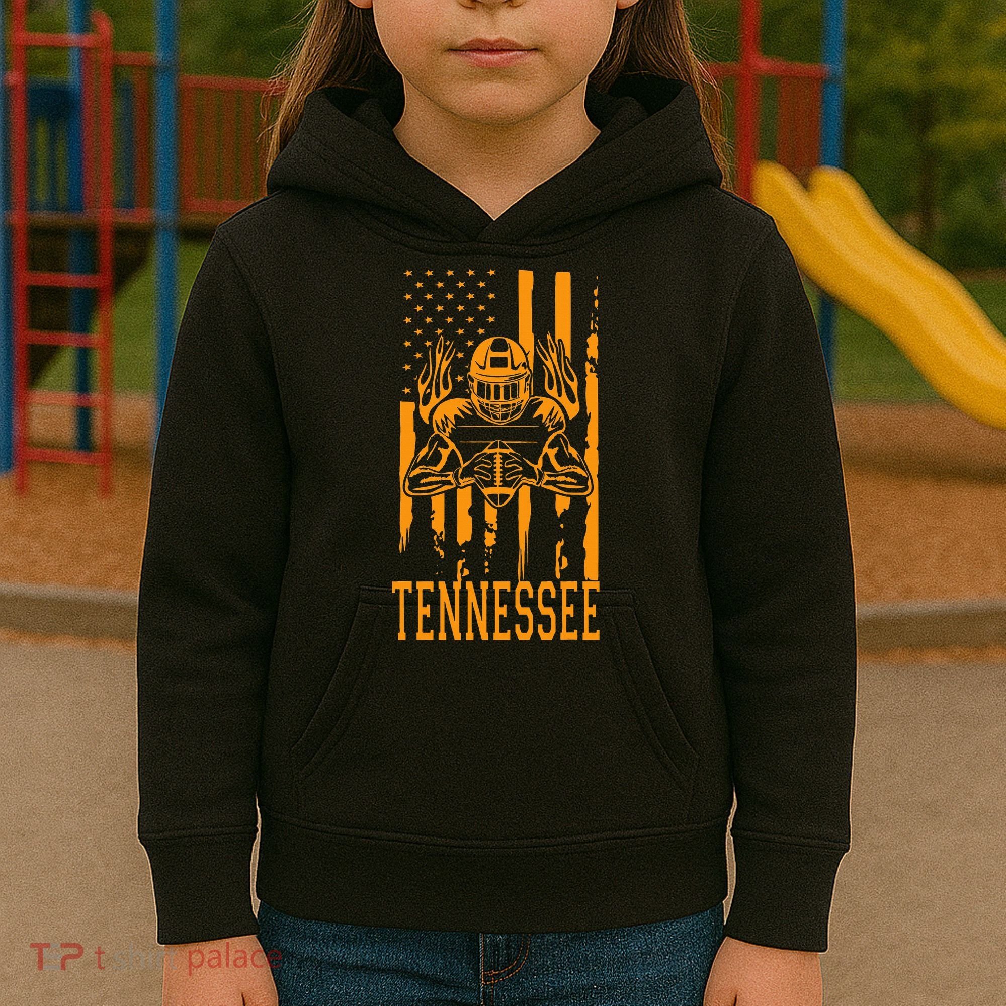 Tennessee State Kids Tennessee Orange Game Day TN Kids Hoodie