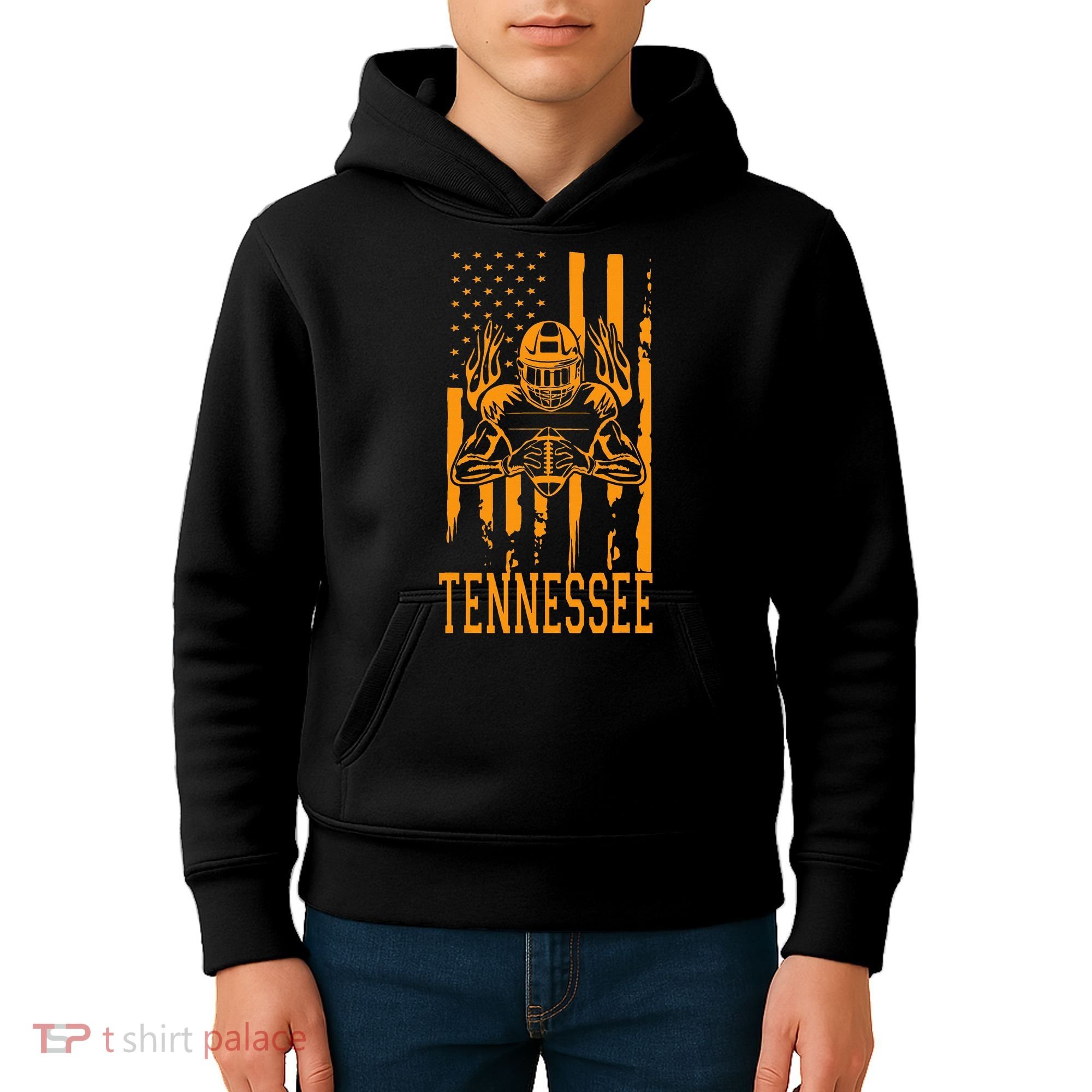Tennessee State Kids Tennessee Orange Game Day TN Kids Hoodie