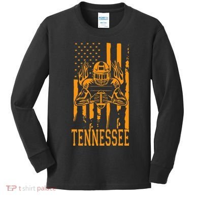 Tennessee State Kids Tennessee Orange Game Day TN Kids Long Sleeve Shirt