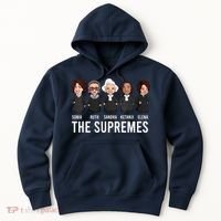 THE SUPREMES Ketanji Brown Jackson RBG Sotomayor Cute Hoodie thumb 0