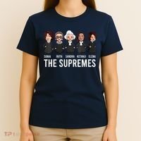 THE SUPREMES Ketanji Brown Jackson RBG Sotomayor Cute T-Shirt thumb 4