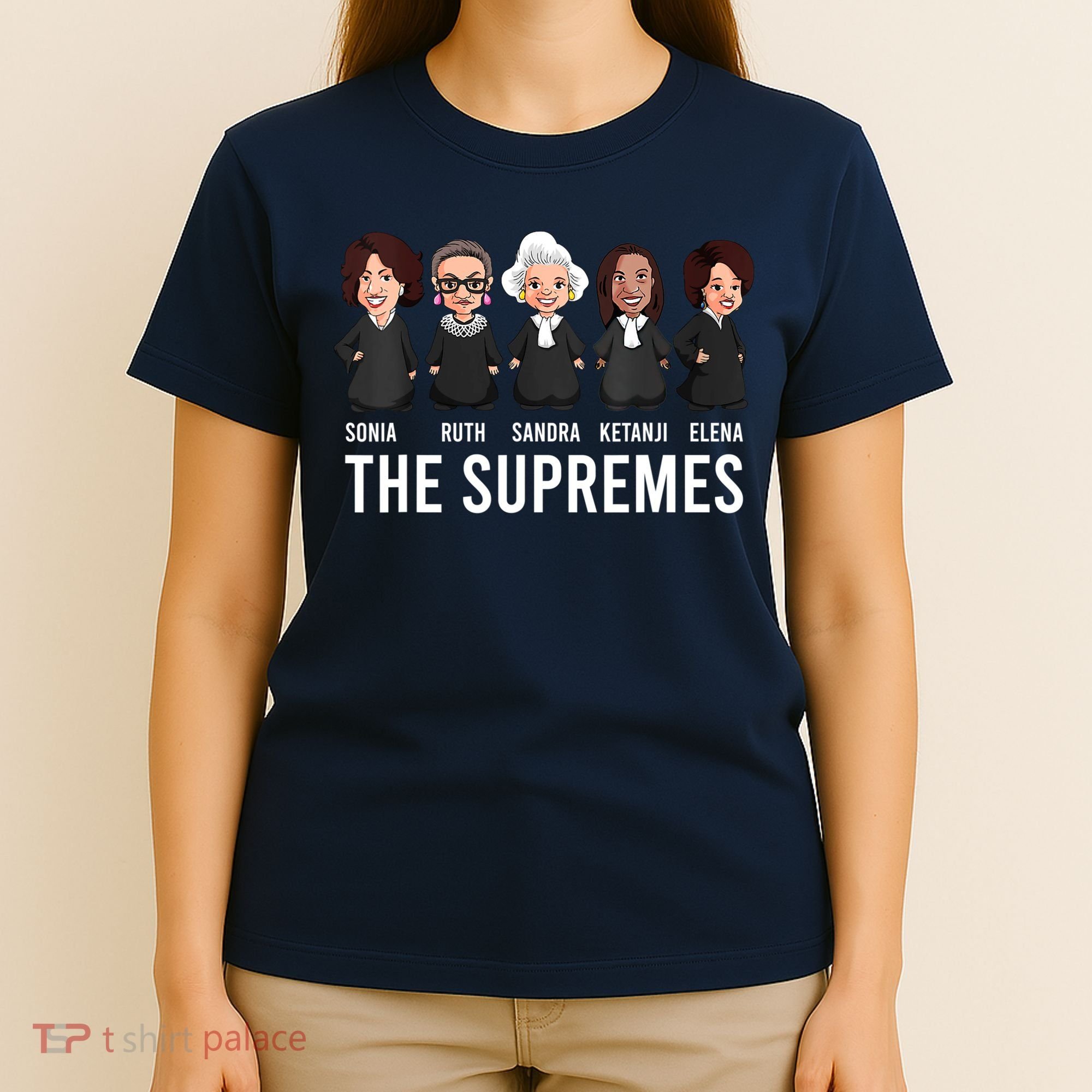 THE SUPREMES Ketanji Brown Jackson RBG Sotomayor Cute T-Shirt