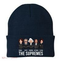 THE SUPREMES Ketanji Brown Jackson RBG Sotomayor Cute Beanie thumb 0