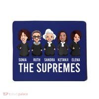 THE SUPREMES Ketanji Brown Jackson RBG Sotomayor Cute Mousepad thumb 0