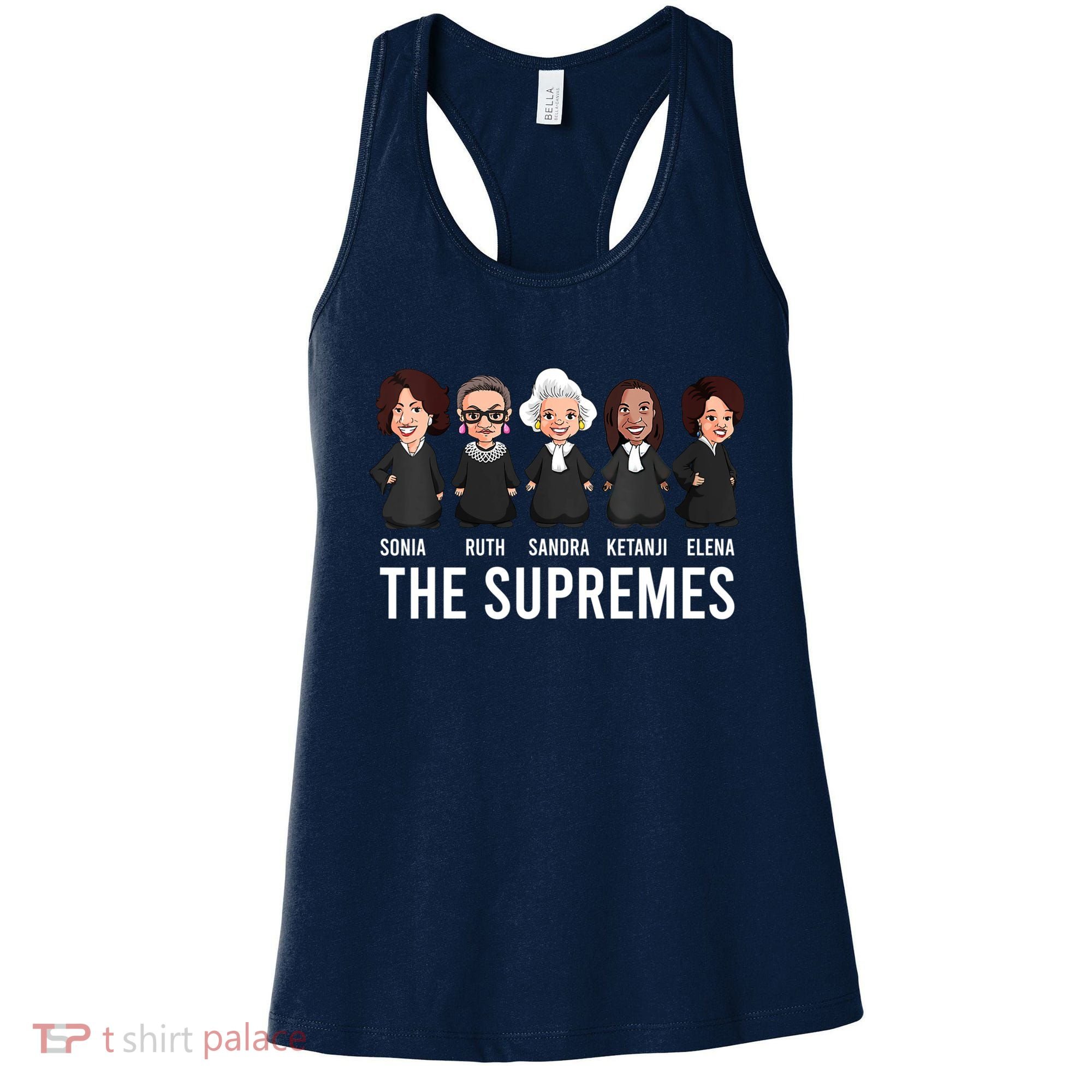THE SUPREMES Ketanji Brown Jackson RBG Sotomayor Cute Women's Tank Top
