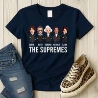 THE SUPREMES Ketanji Brown Jackson RBG Sotomayor Cute Women's T-Shirt thumb 3