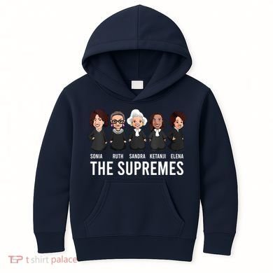 THE SUPREMES Ketanji Brown Jackson RBG Sotomayor Cute Kids Hoodie