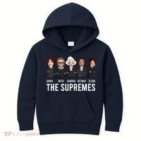 THE SUPREMES Ketanji Brown Jackson RBG Sotomayor Cute Kids Hoodie thumb 0