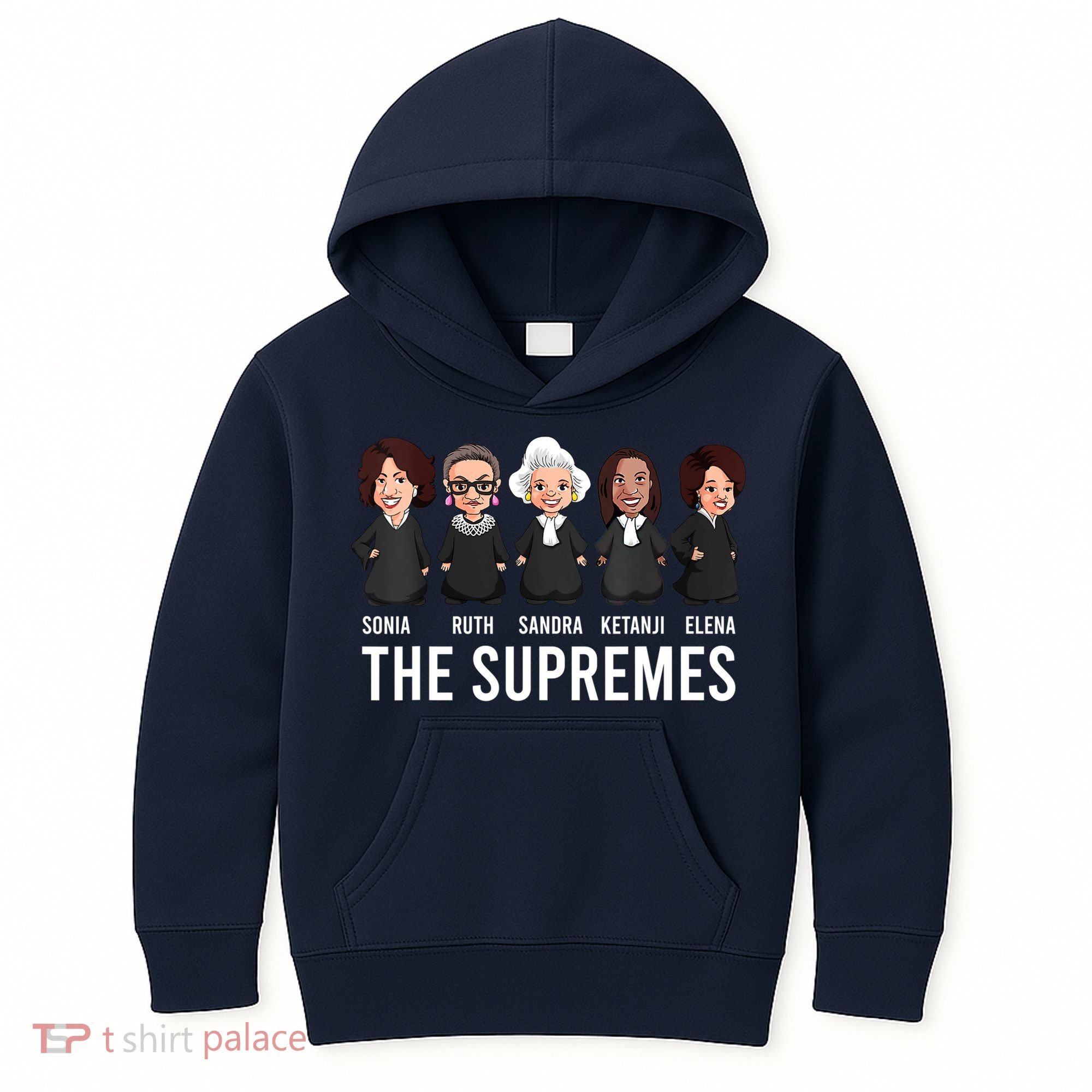 THE SUPREMES Ketanji Brown Jackson RBG Sotomayor Cute Kids Hoodie