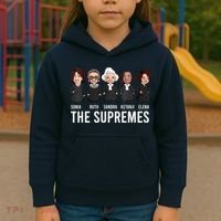 THE SUPREMES Ketanji Brown Jackson RBG Sotomayor Cute Kids Hoodie thumb 3