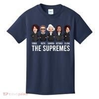 THE SUPREMES Ketanji Brown Jackson RBG Sotomayor Cute Kids T-Shirt thumb 0