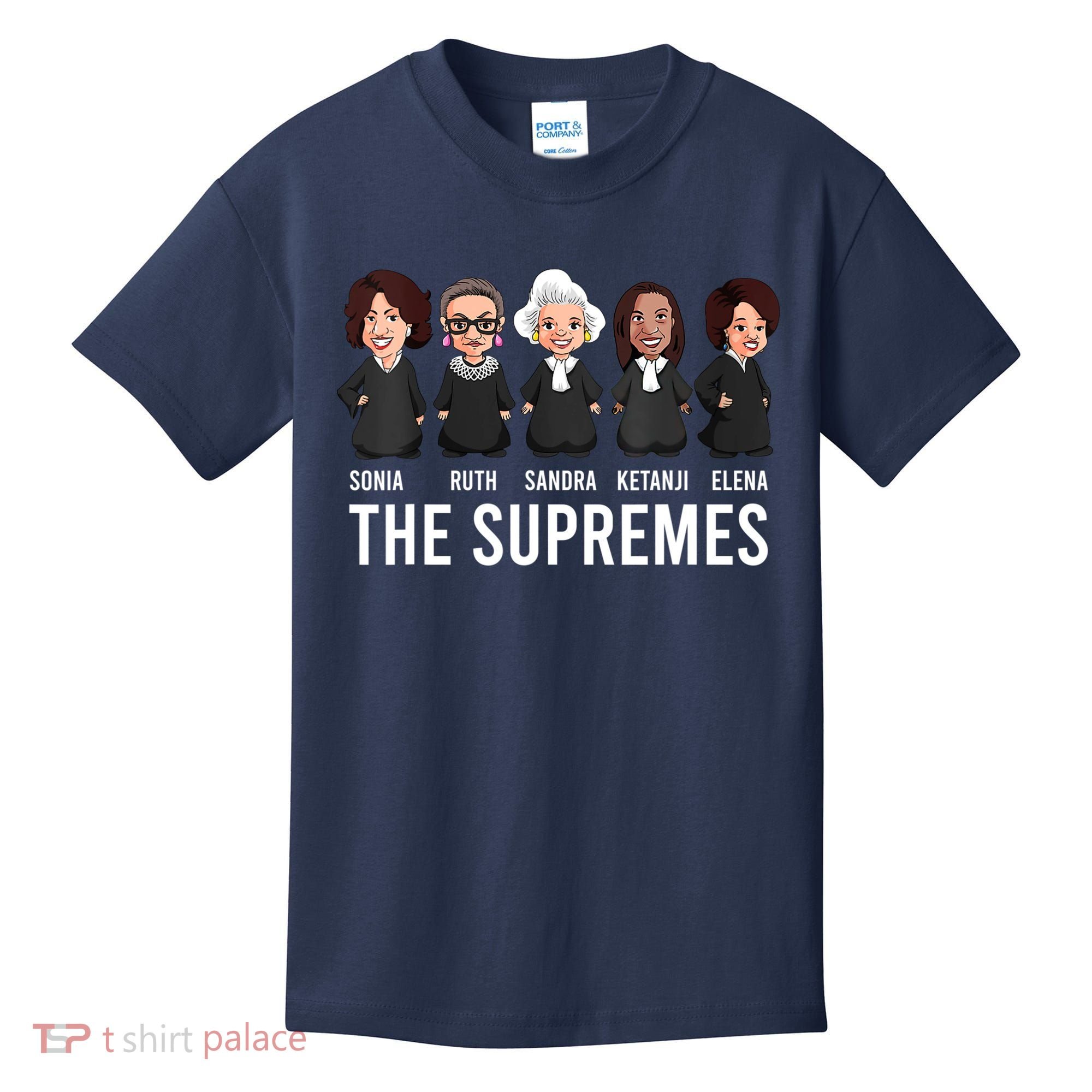 THE SUPREMES Ketanji Brown Jackson RBG Sotomayor Cute Kids T-Shirt