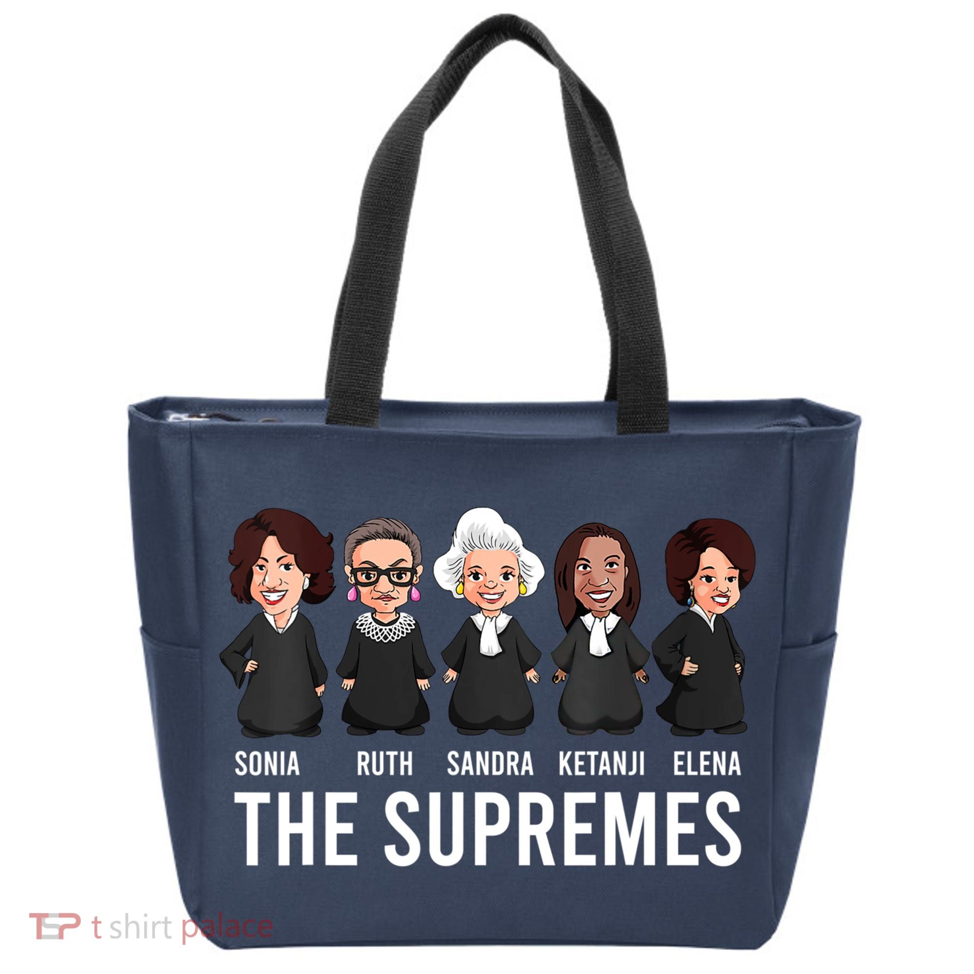 THE SUPREMES Ketanji Brown Jackson RBG Sotomayor Cute Tote Bag