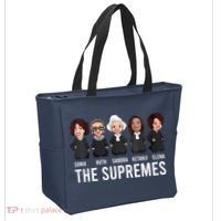THE SUPREMES Ketanji Brown Jackson RBG Sotomayor Cute Tote Bag thumb 2