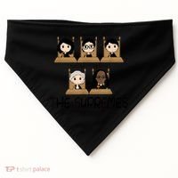 THE SUPREMES Ketanji Brown Jackson RBG Sotomayor Cute USA-Made Doggie Bandana thumb 0
